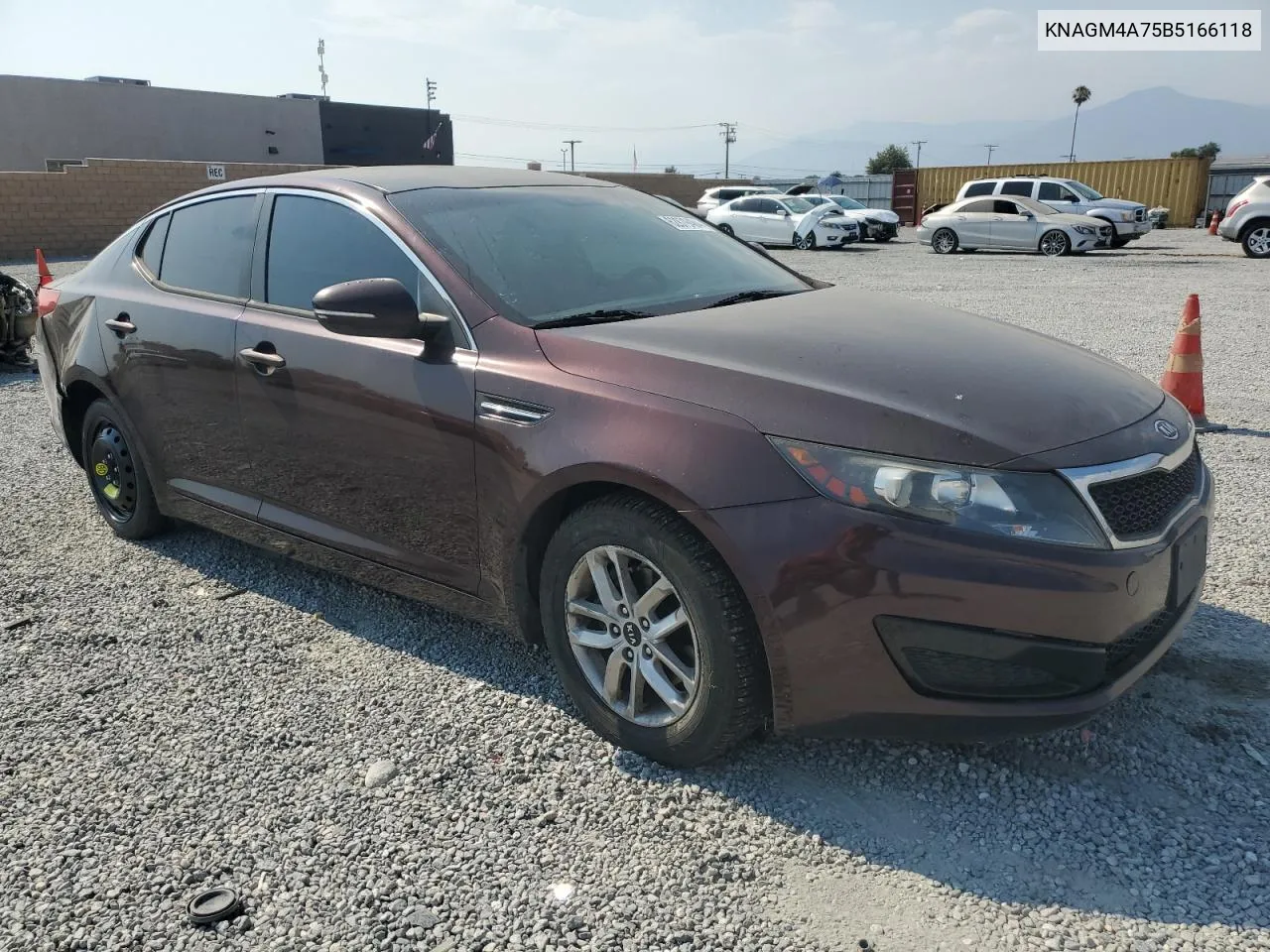 KNAGM4A75B5166118 2011 Kia Optima Lx