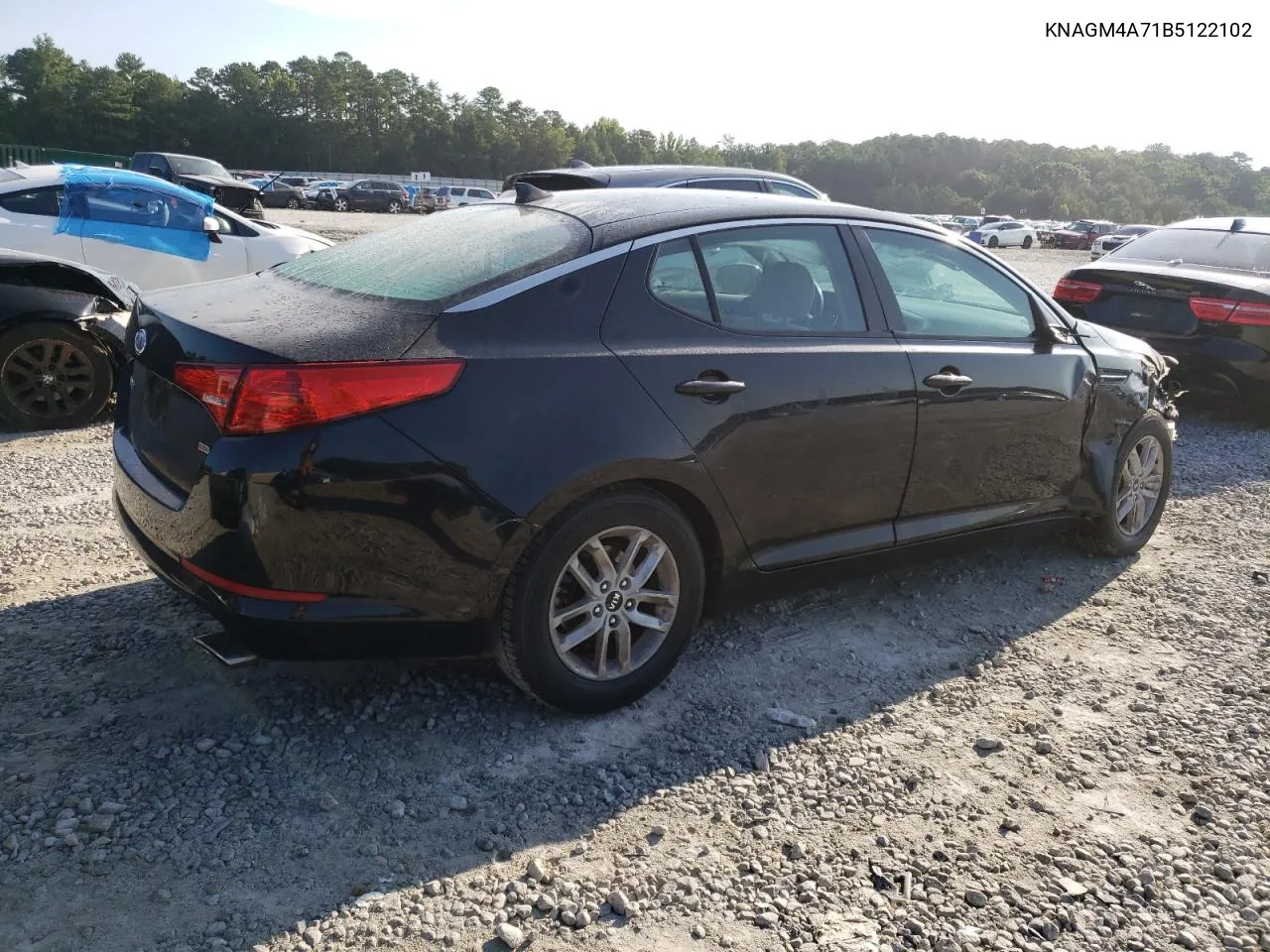 2011 Kia Optima Lx VIN: KNAGM4A71B5122102 Lot: 62916694