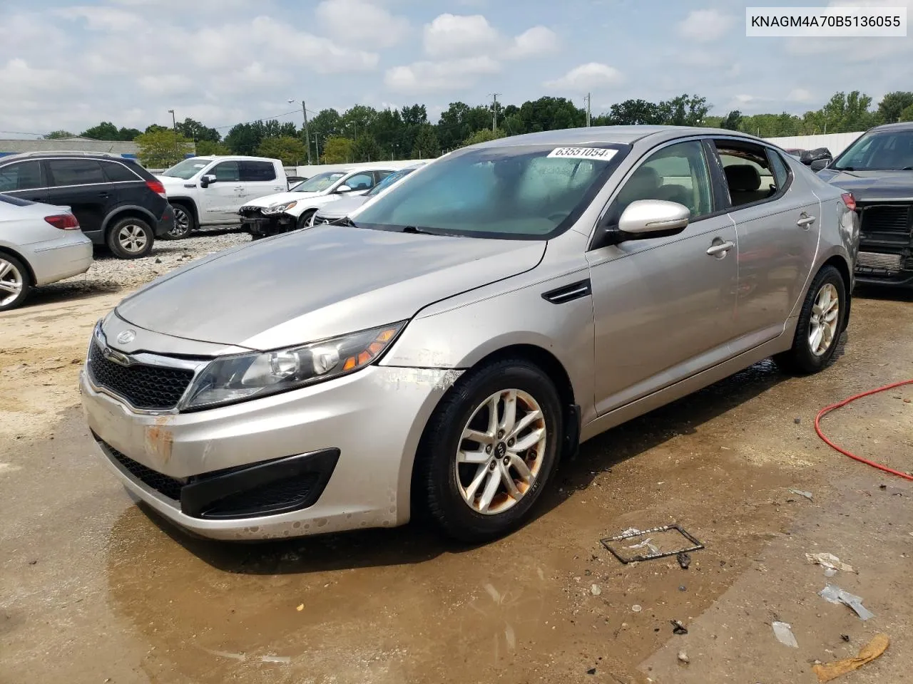 KNAGM4A70B5136055 2011 Kia Optima Lx