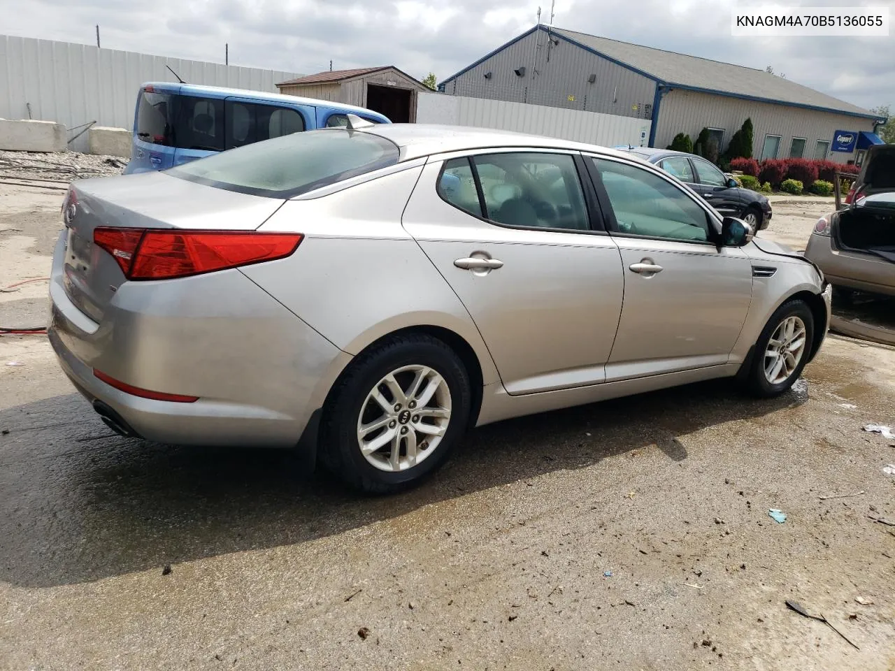 2011 Kia Optima Lx VIN: KNAGM4A70B5136055 Lot: 63551054