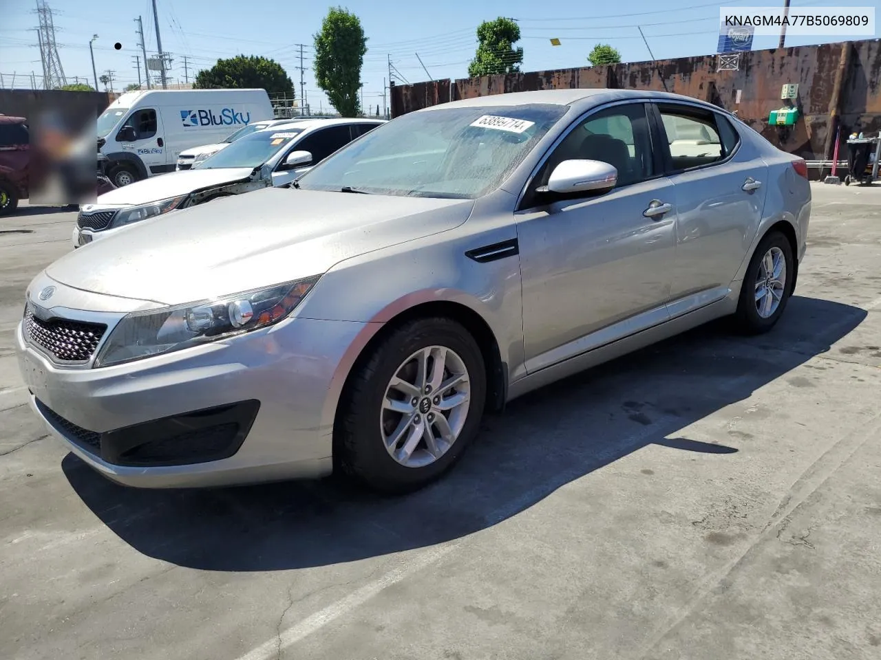 2011 Kia Optima Lx VIN: KNAGM4A77B5069809 Lot: 63899714