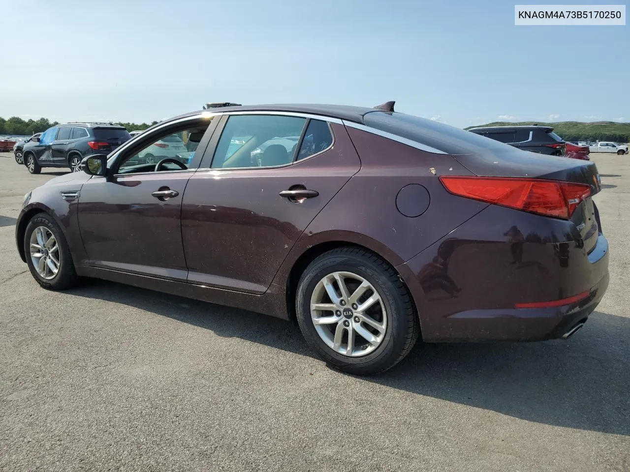 2011 Kia Optima Lx VIN: KNAGM4A73B5170250 Lot: 65032234