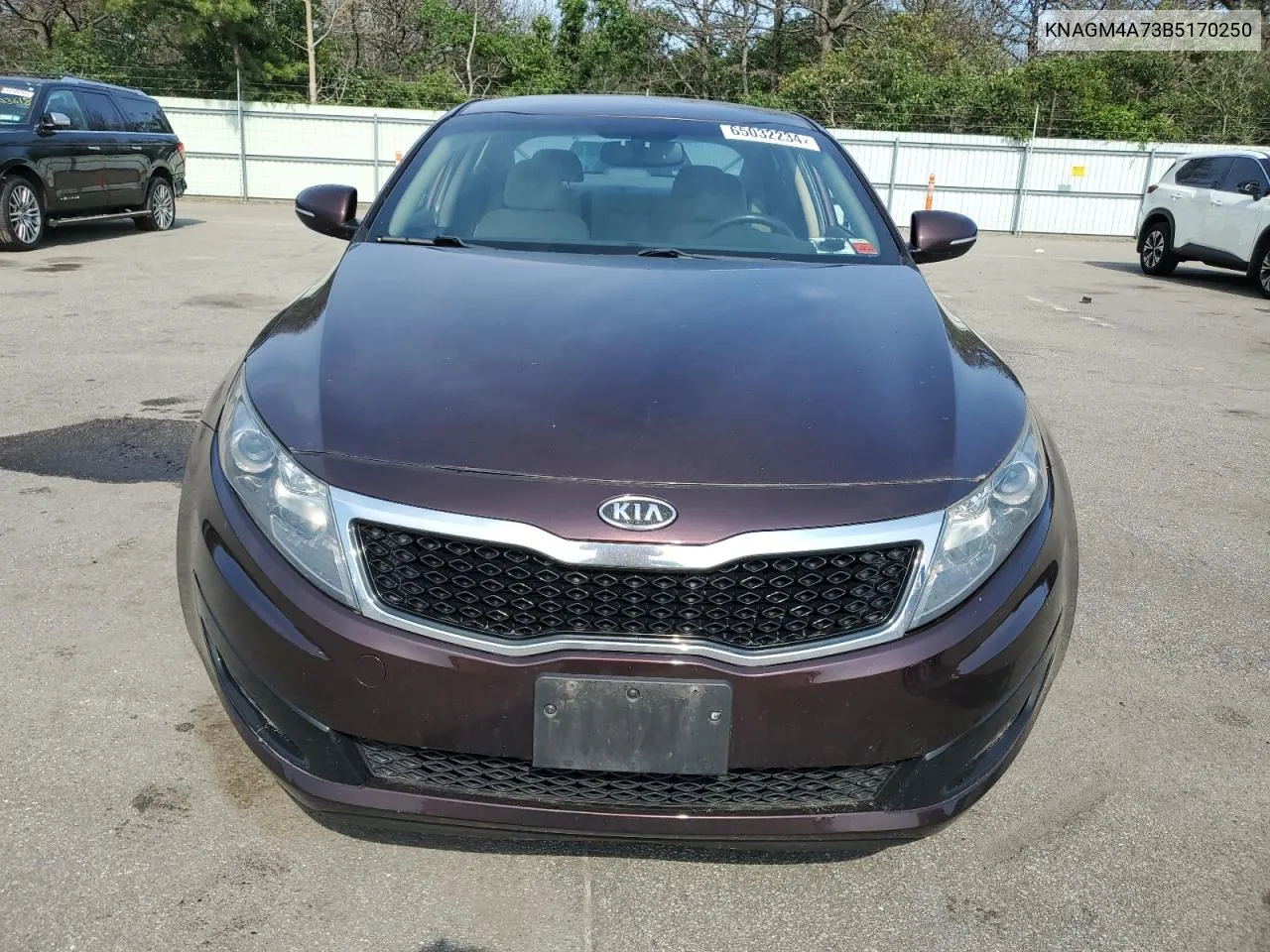 2011 Kia Optima Lx VIN: KNAGM4A73B5170250 Lot: 65032234