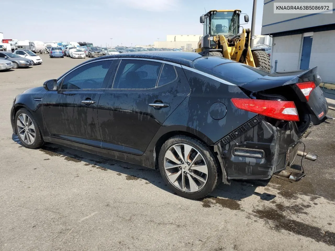 2011 Kia Optima Sx VIN: KNAGR4A63B5086972 Lot: 66589264