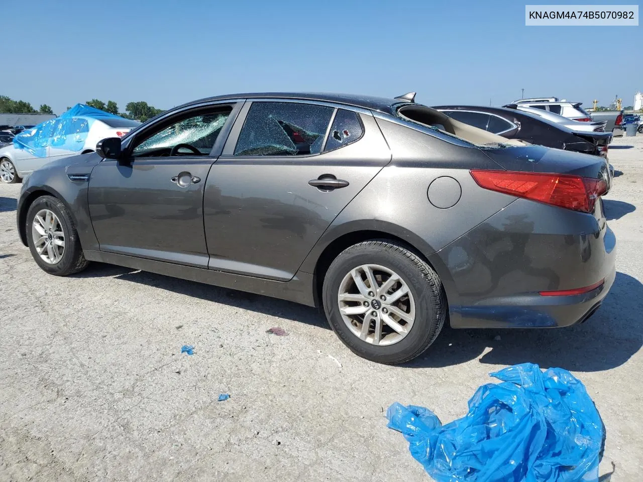 2011 Kia Optima Lx VIN: KNAGM4A74B5070982 Lot: 67275094