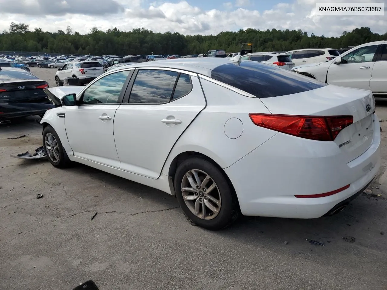 2011 Kia Optima Lx VIN: KNAGM4A76B5073687 Lot: 68022154