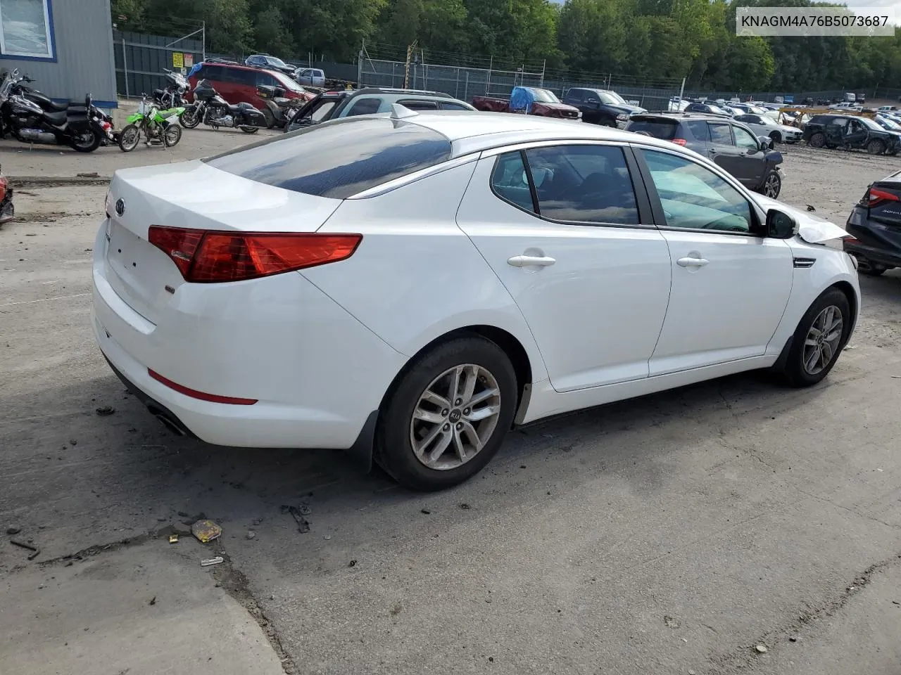 2011 Kia Optima Lx VIN: KNAGM4A76B5073687 Lot: 68022154