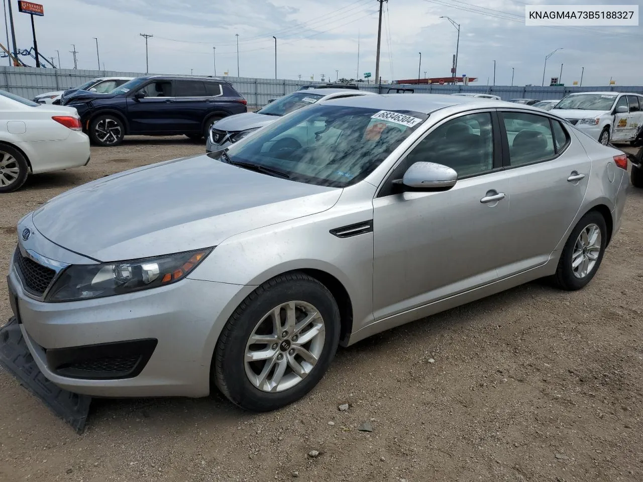 2011 Kia Optima Lx VIN: KNAGM4A73B5188327 Lot: 68346304