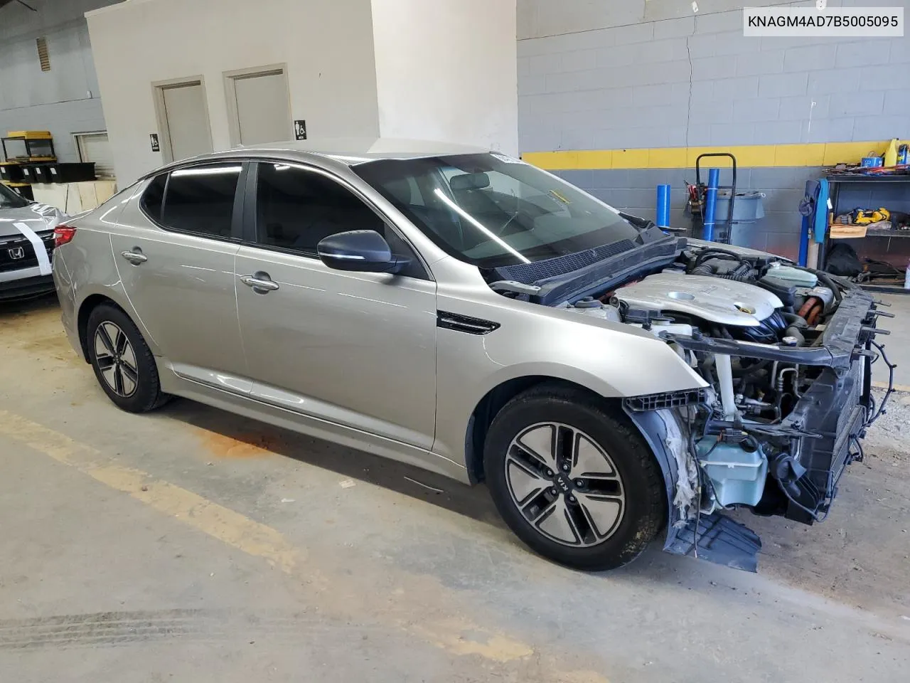 2011 Kia Optima Hybrid VIN: KNAGM4AD7B5005095 Lot: 68421284