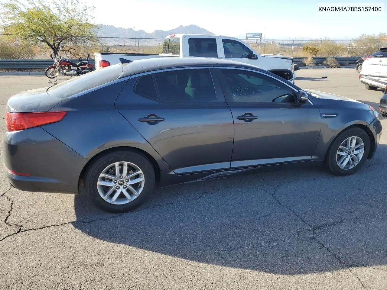 2011 Kia Optima Lx VIN: KNAGM4A78B5157400 Lot: 68446574