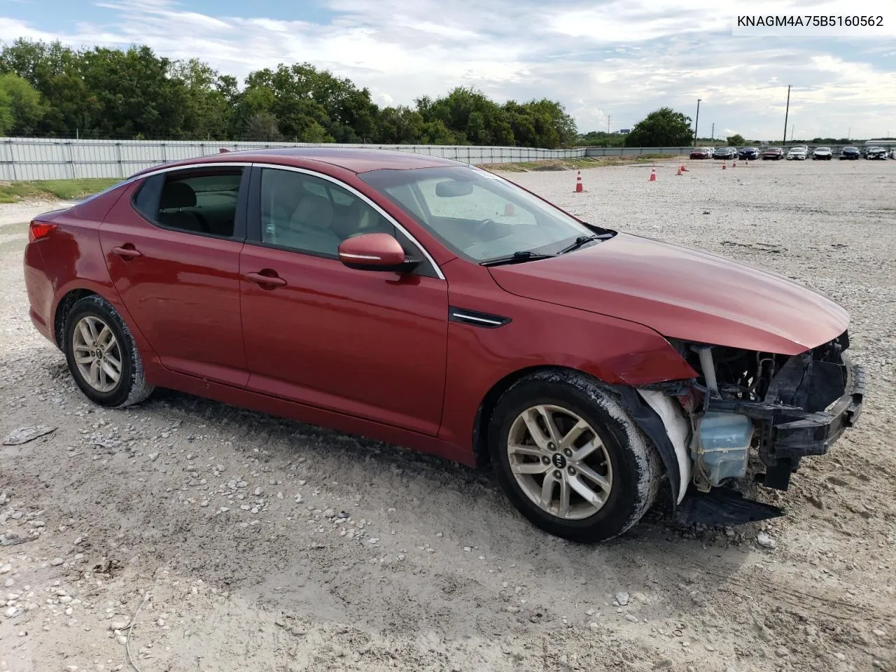 2011 Kia Optima Lx VIN: KNAGM4A75B5160562 Lot: 69322974