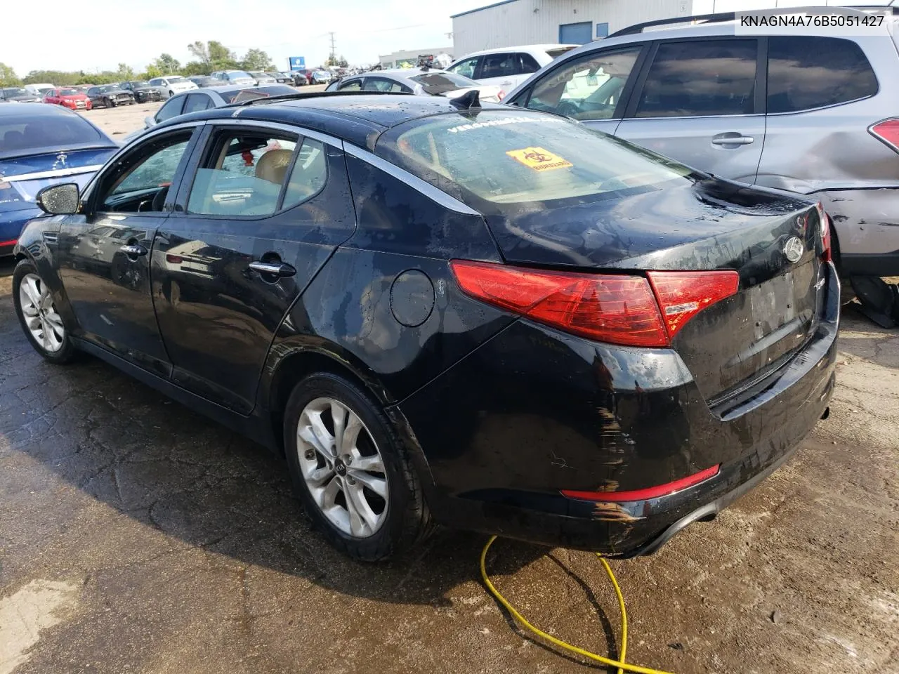 2011 Kia Optima Ex VIN: KNAGN4A76B5051427 Lot: 69784704