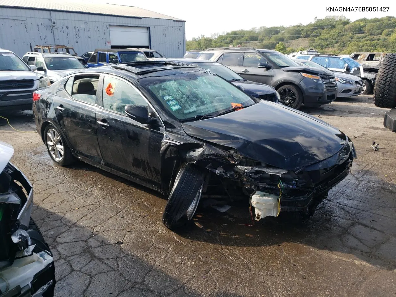 KNAGN4A76B5051427 2011 Kia Optima Ex