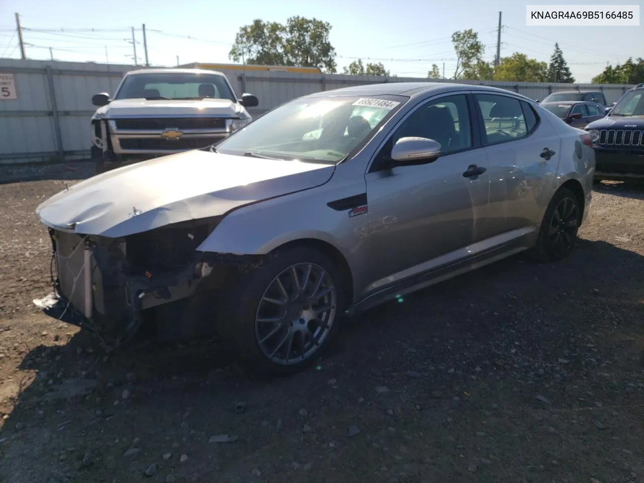 2011 Kia Optima Sx VIN: KNAGR4A69B5166485 Lot: 69921484