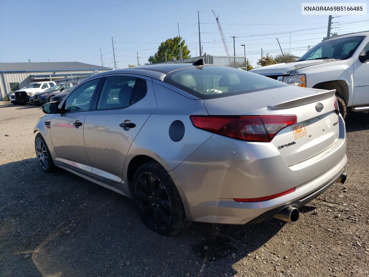 2011 Kia Optima Sx VIN: KNAGR4A69B5166485 Lot: 69921484