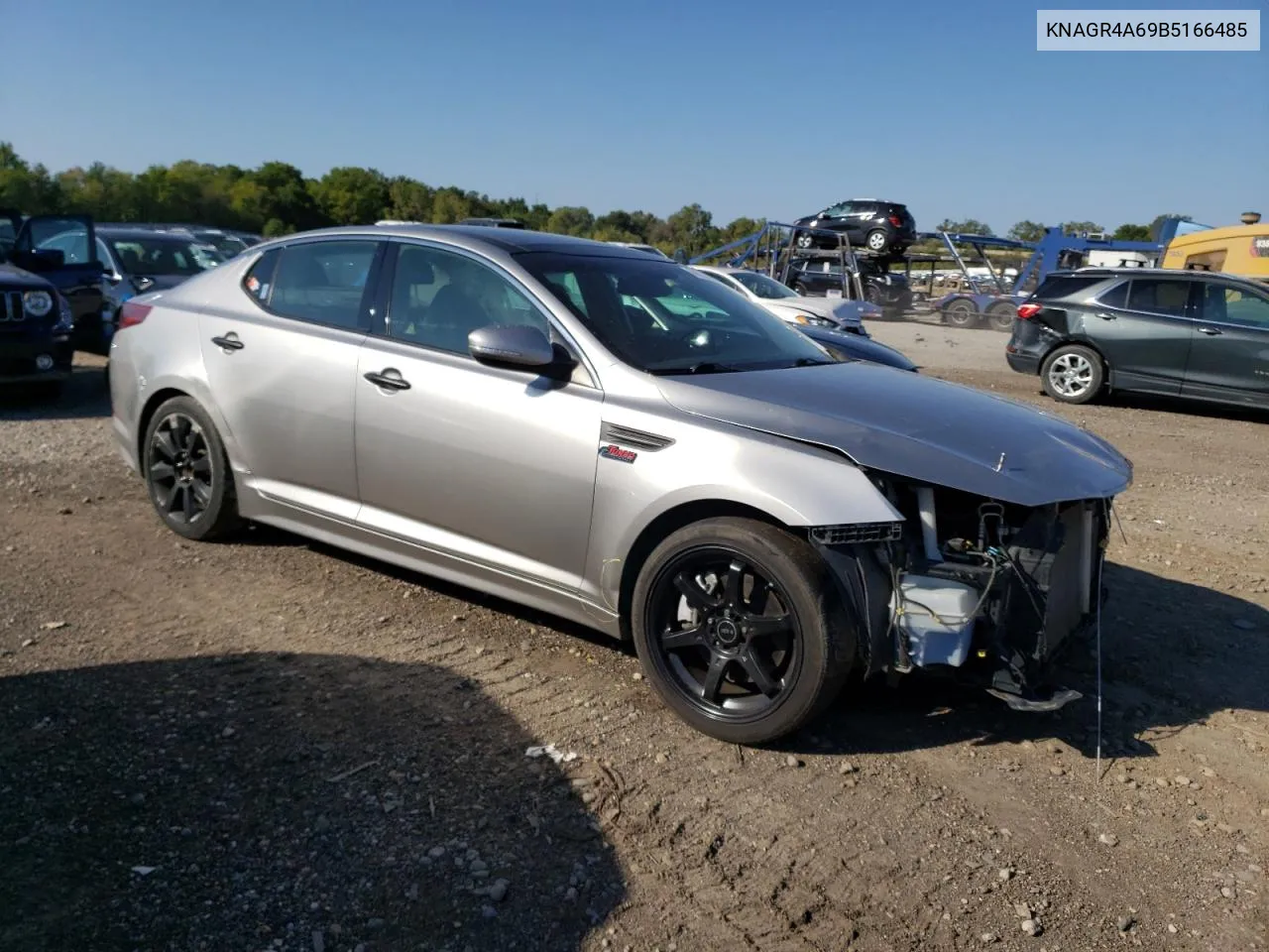 2011 Kia Optima Sx VIN: KNAGR4A69B5166485 Lot: 69921484