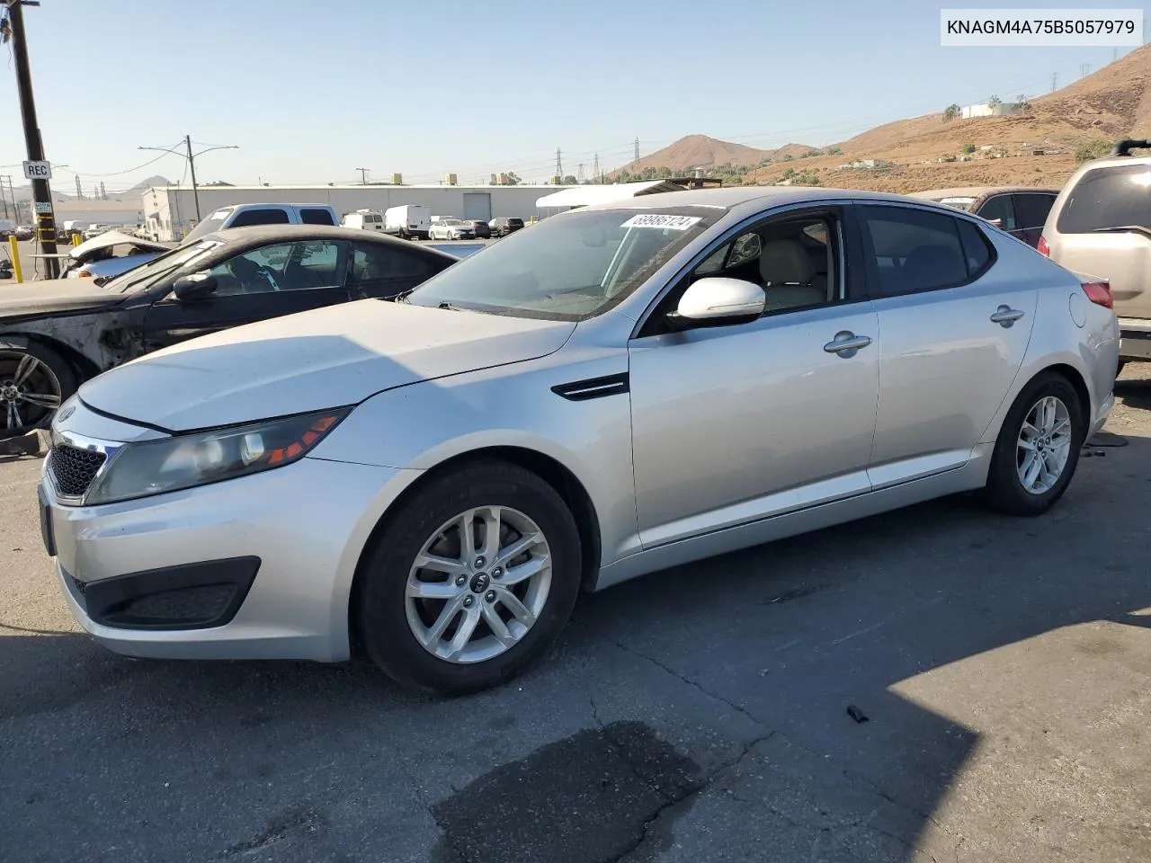 2011 Kia Optima Lx VIN: KNAGM4A75B5057979 Lot: 69986124