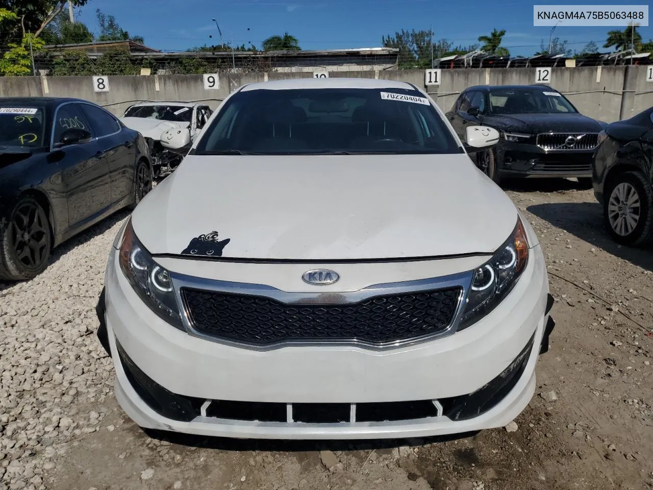 2011 Kia Optima Lx VIN: KNAGM4A75B5063488 Lot: 70220404