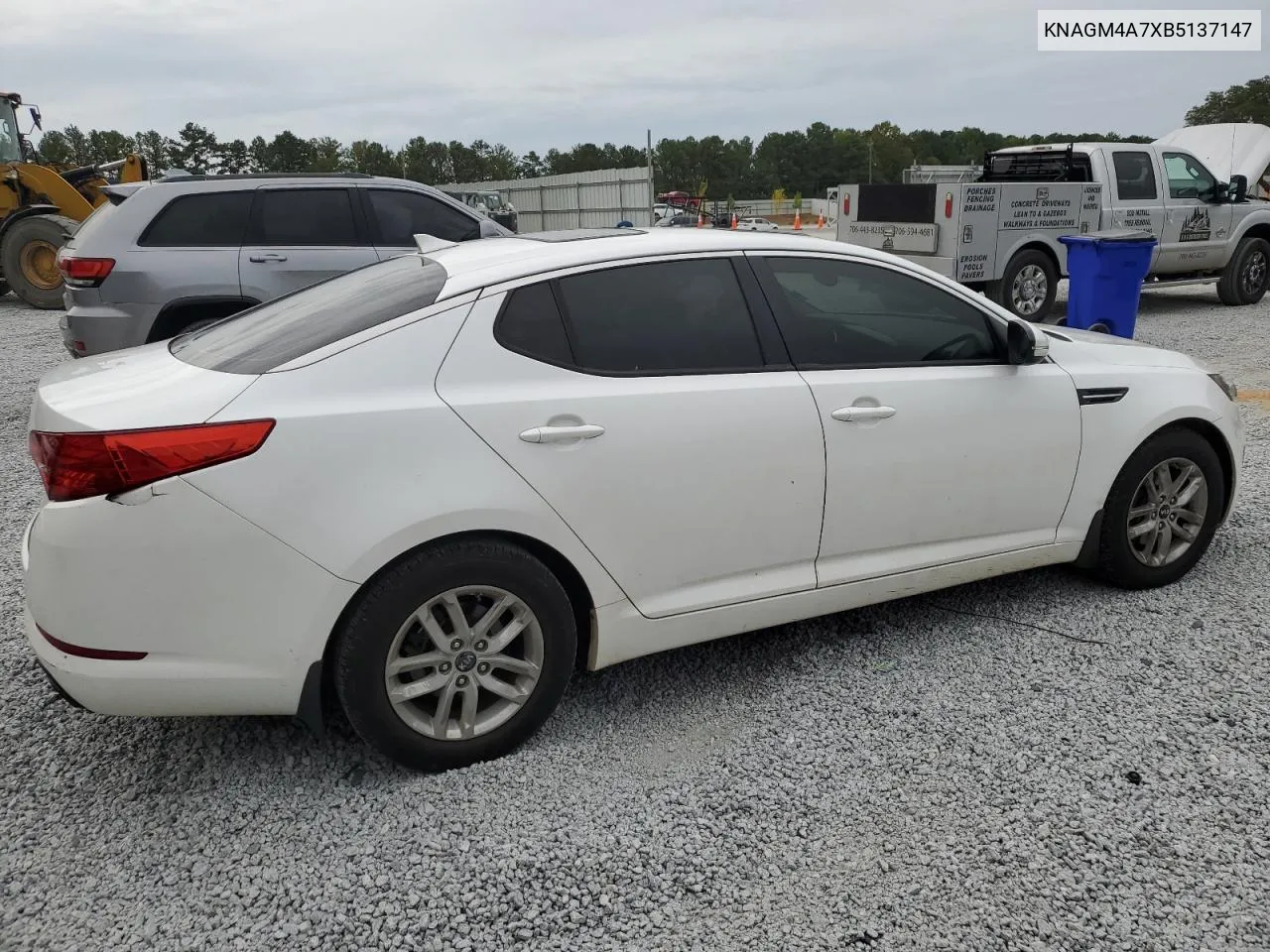 2011 Kia Optima Lx VIN: KNAGM4A7XB5137147 Lot: 70248804