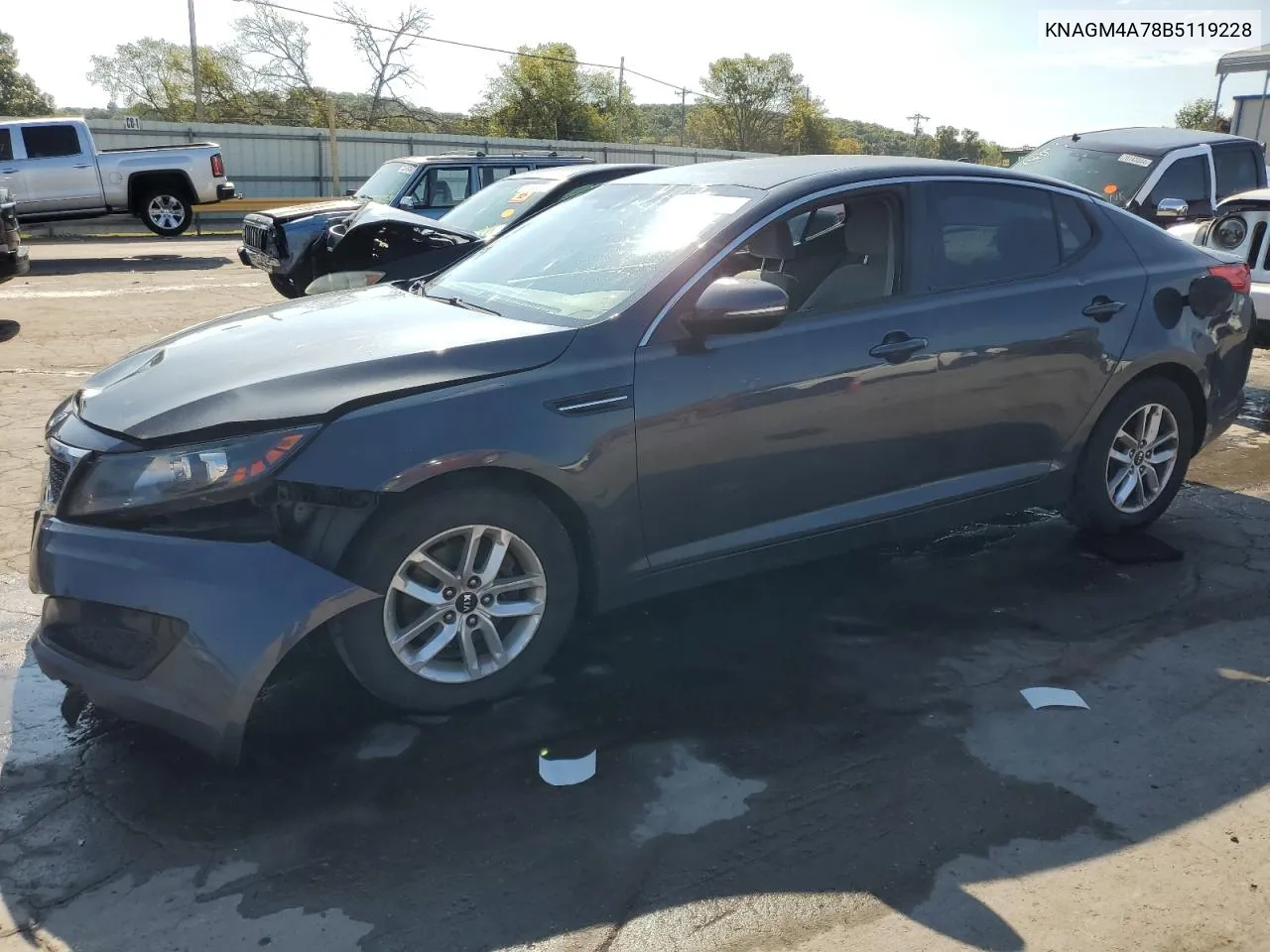 2011 Kia Optima Lx VIN: KNAGM4A78B5119228 Lot: 70401784