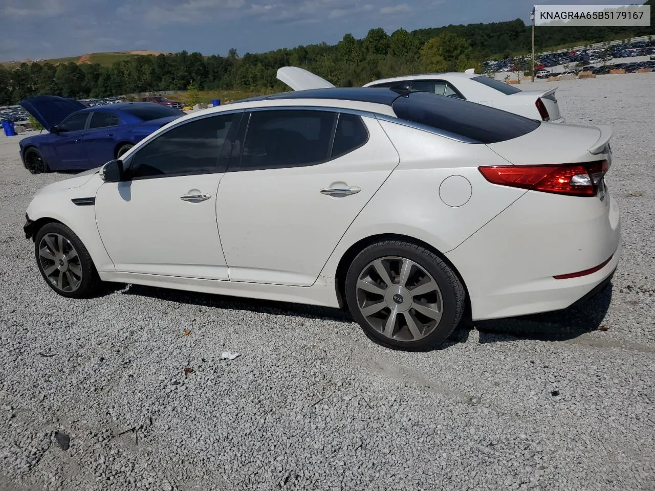 KNAGR4A65B5179167 2011 Kia Optima Sx