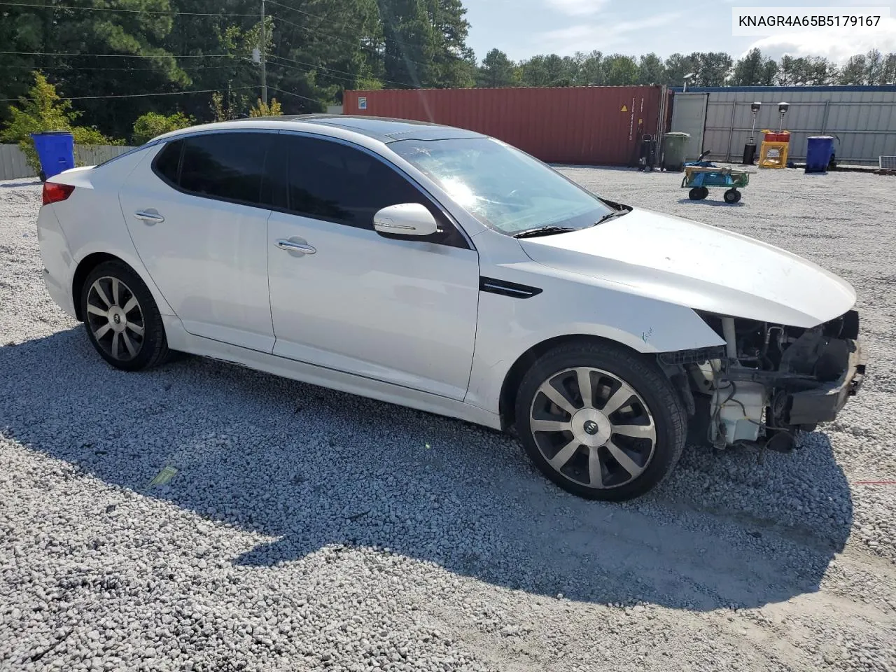 2011 Kia Optima Sx VIN: KNAGR4A65B5179167 Lot: 70975584