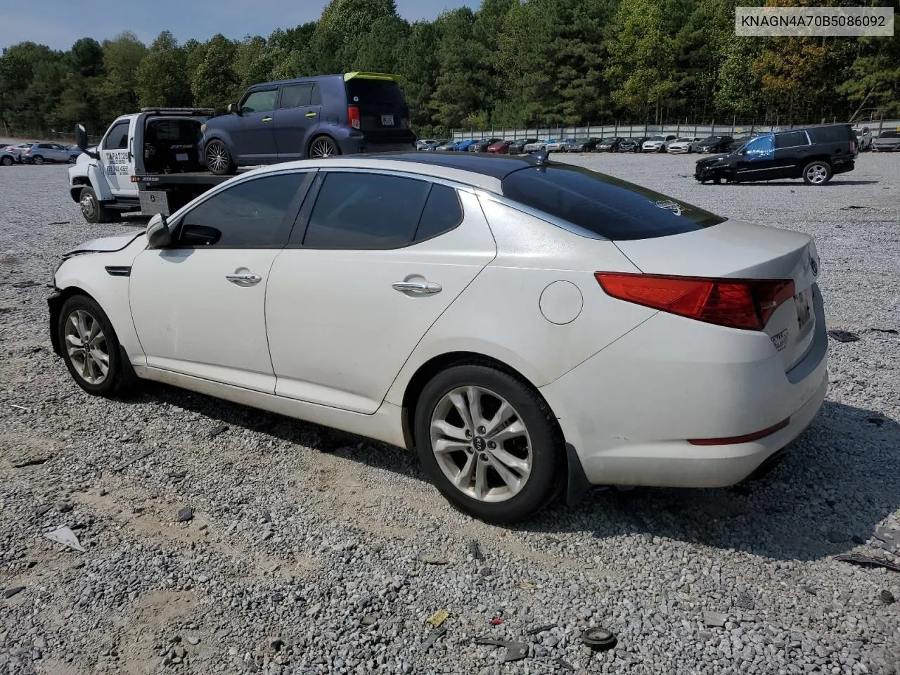 KNAGN4A70B5086092 2011 Kia Optima Ex