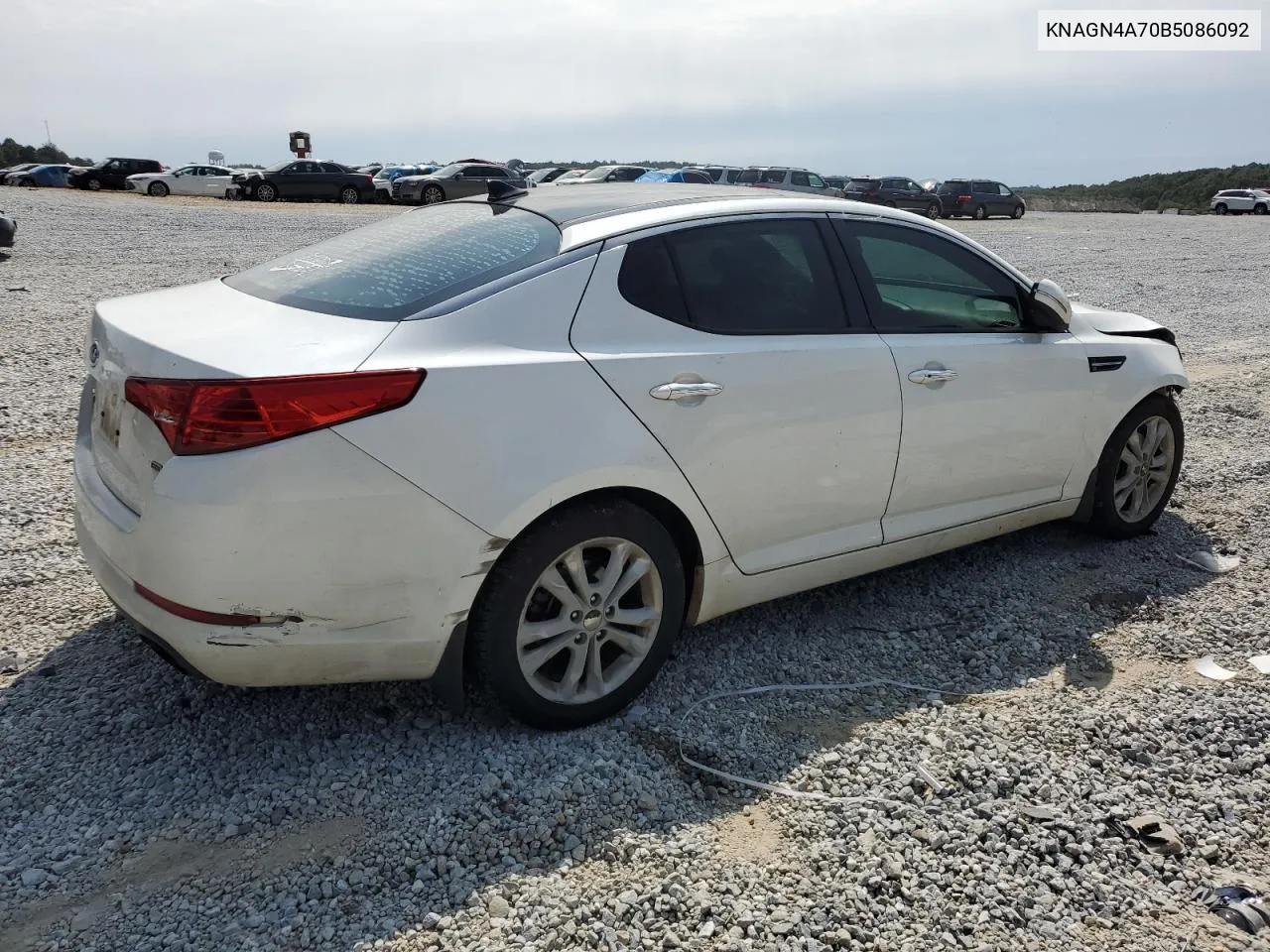 KNAGN4A70B5086092 2011 Kia Optima Ex