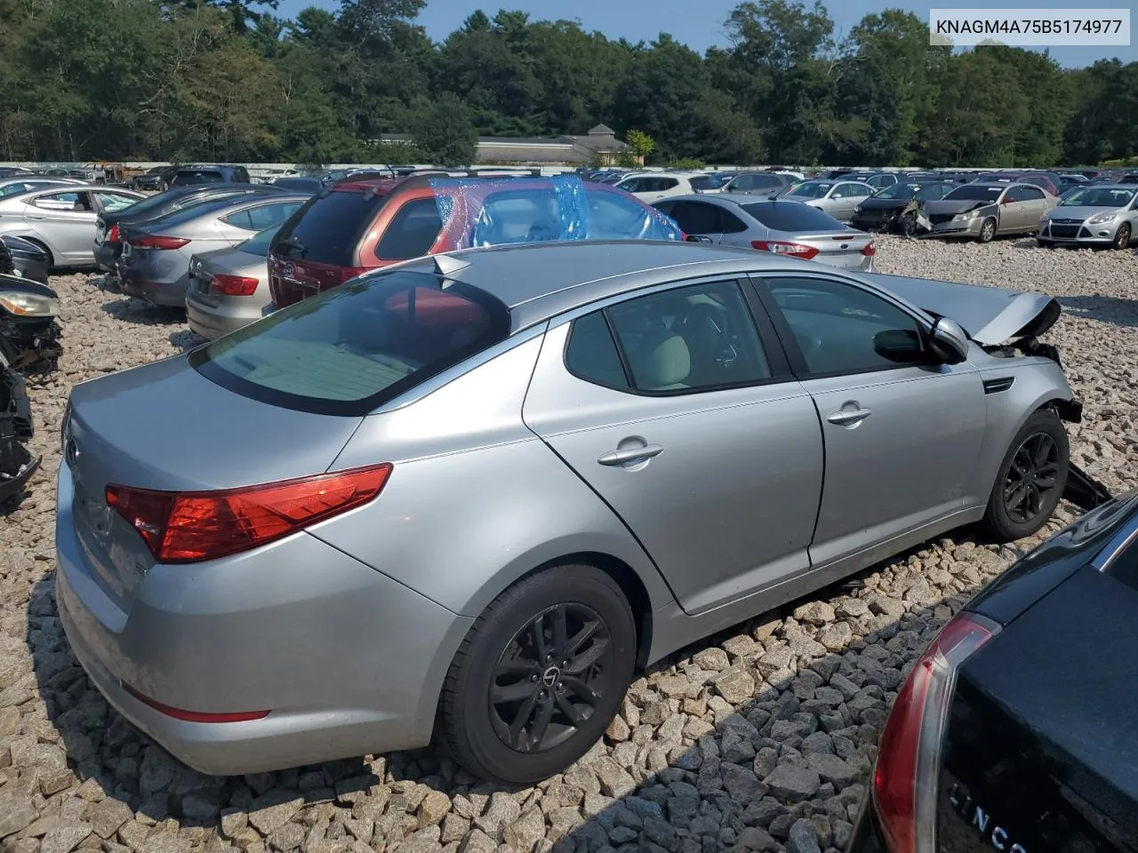 2011 Kia Optima Lx VIN: KNAGM4A75B5174977 Lot: 71081294