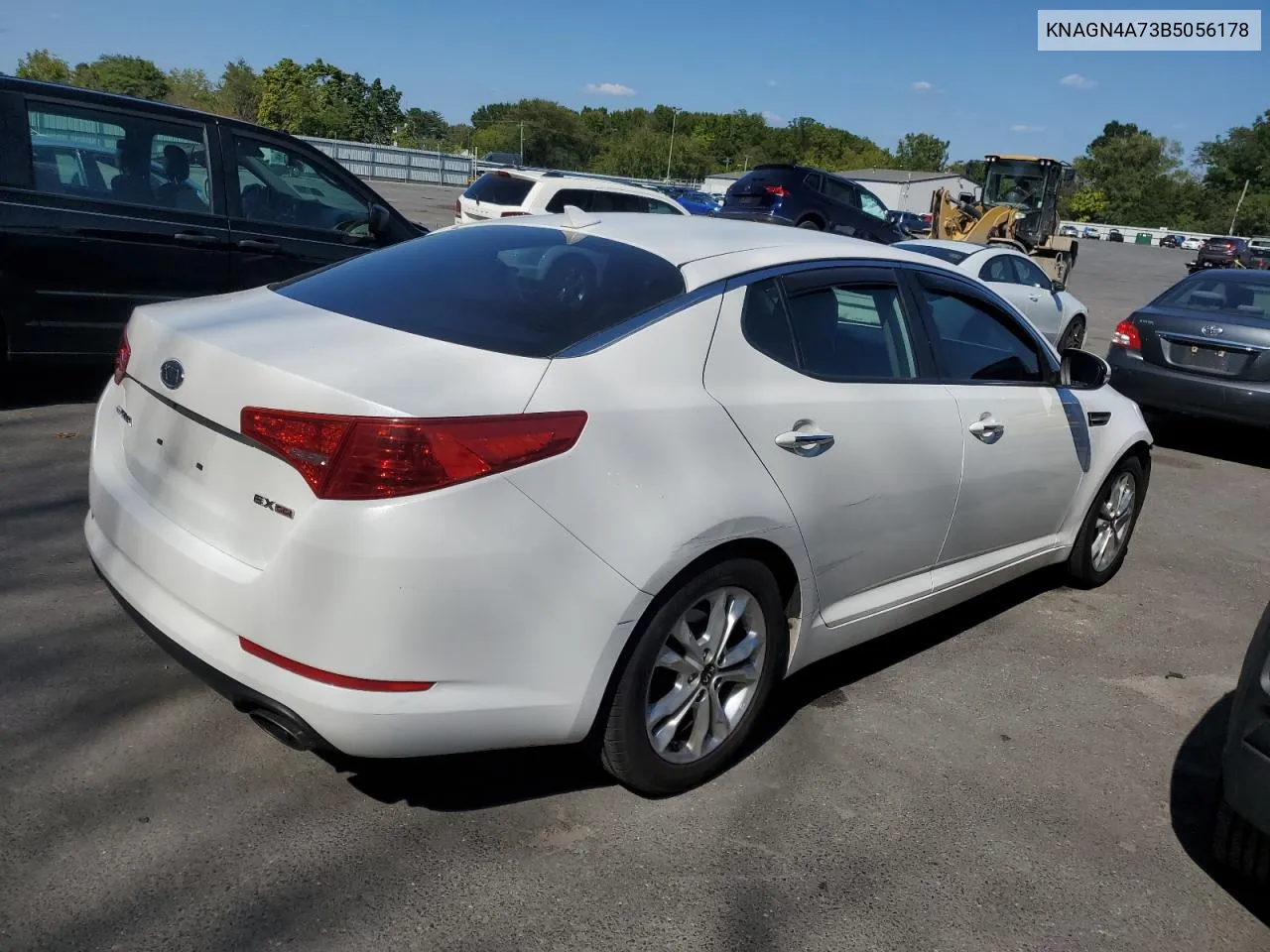 2011 Kia Optima Ex VIN: KNAGN4A73B5056178 Lot: 71116784