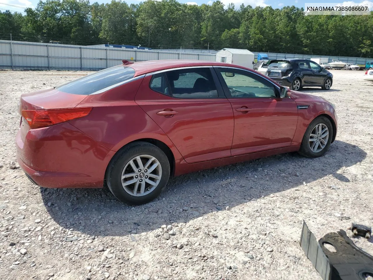 2011 Kia Optima Lx VIN: KNAGM4A73B5086607 Lot: 71163194