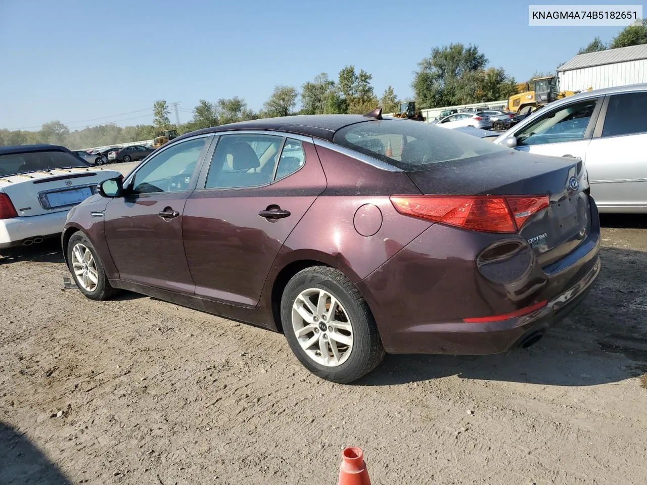 2011 Kia Optima Lx VIN: KNAGM4A74B5182651 Lot: 71542574