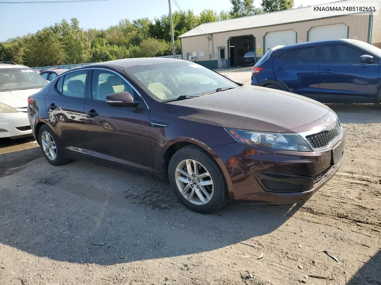 2011 Kia Optima Lx VIN: KNAGM4A74B5182651 Lot: 71542574