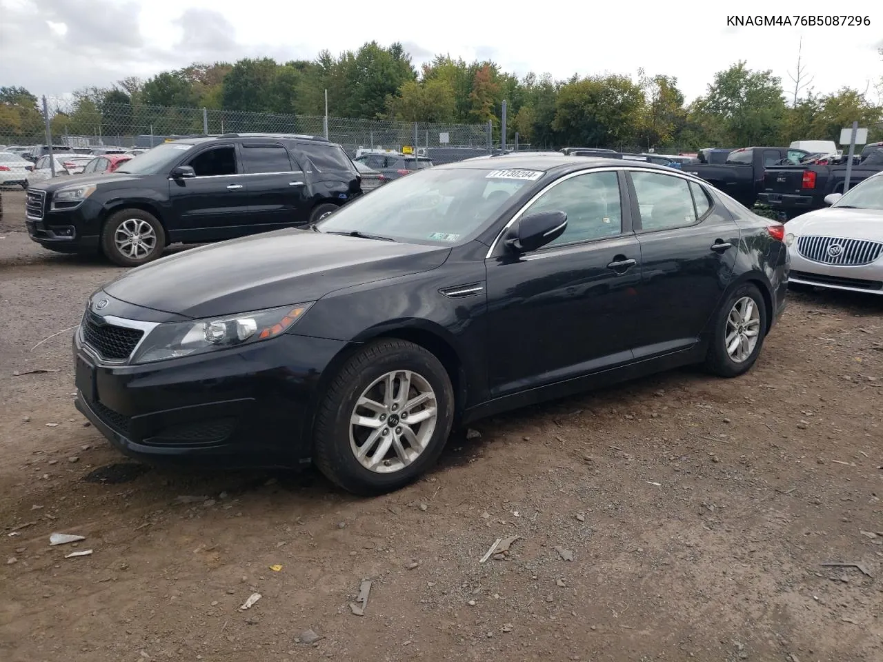 2011 Kia Optima Lx VIN: KNAGM4A76B5087296 Lot: 71730284