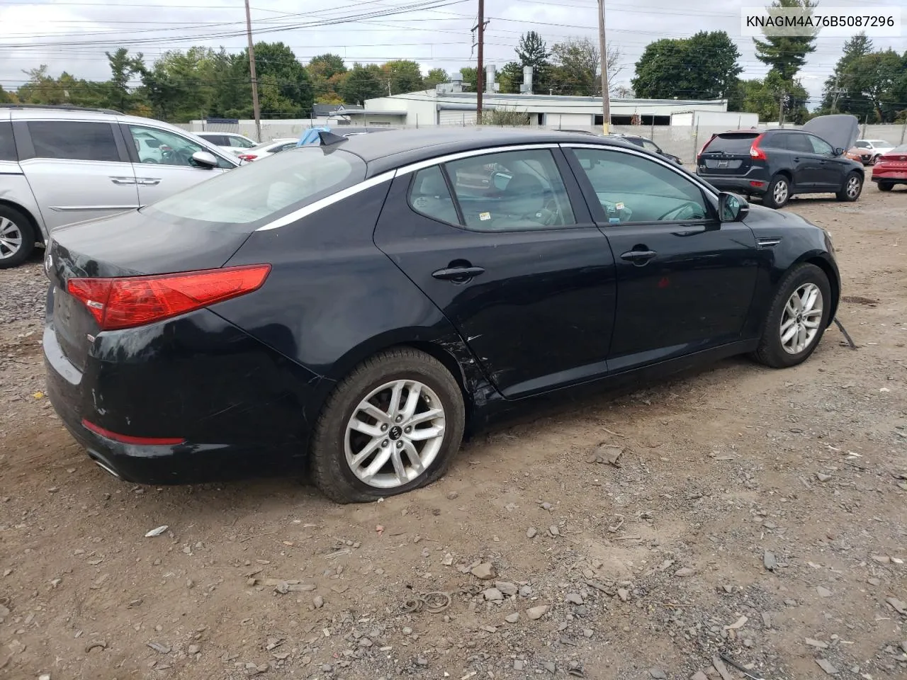 KNAGM4A76B5087296 2011 Kia Optima Lx