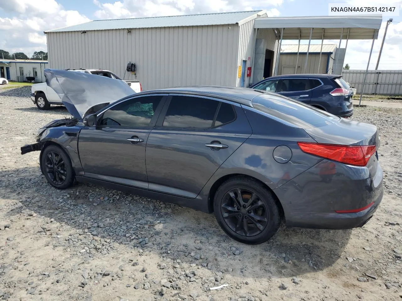 2011 Kia Optima Ex VIN: KNAGN4A67B5142147 Lot: 71757214