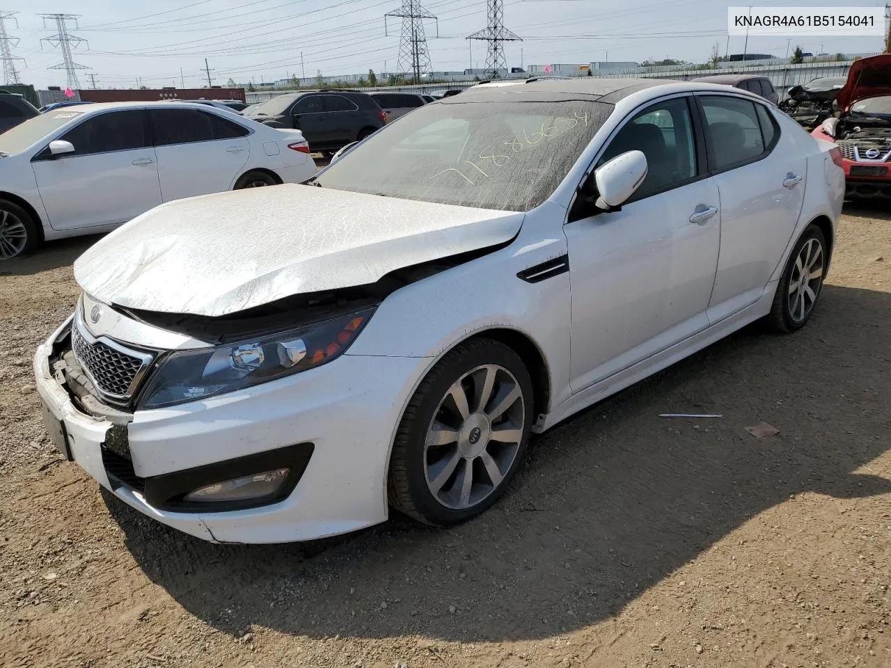 2011 Kia Optima Sx VIN: KNAGR4A61B5154041 Lot: 71886654