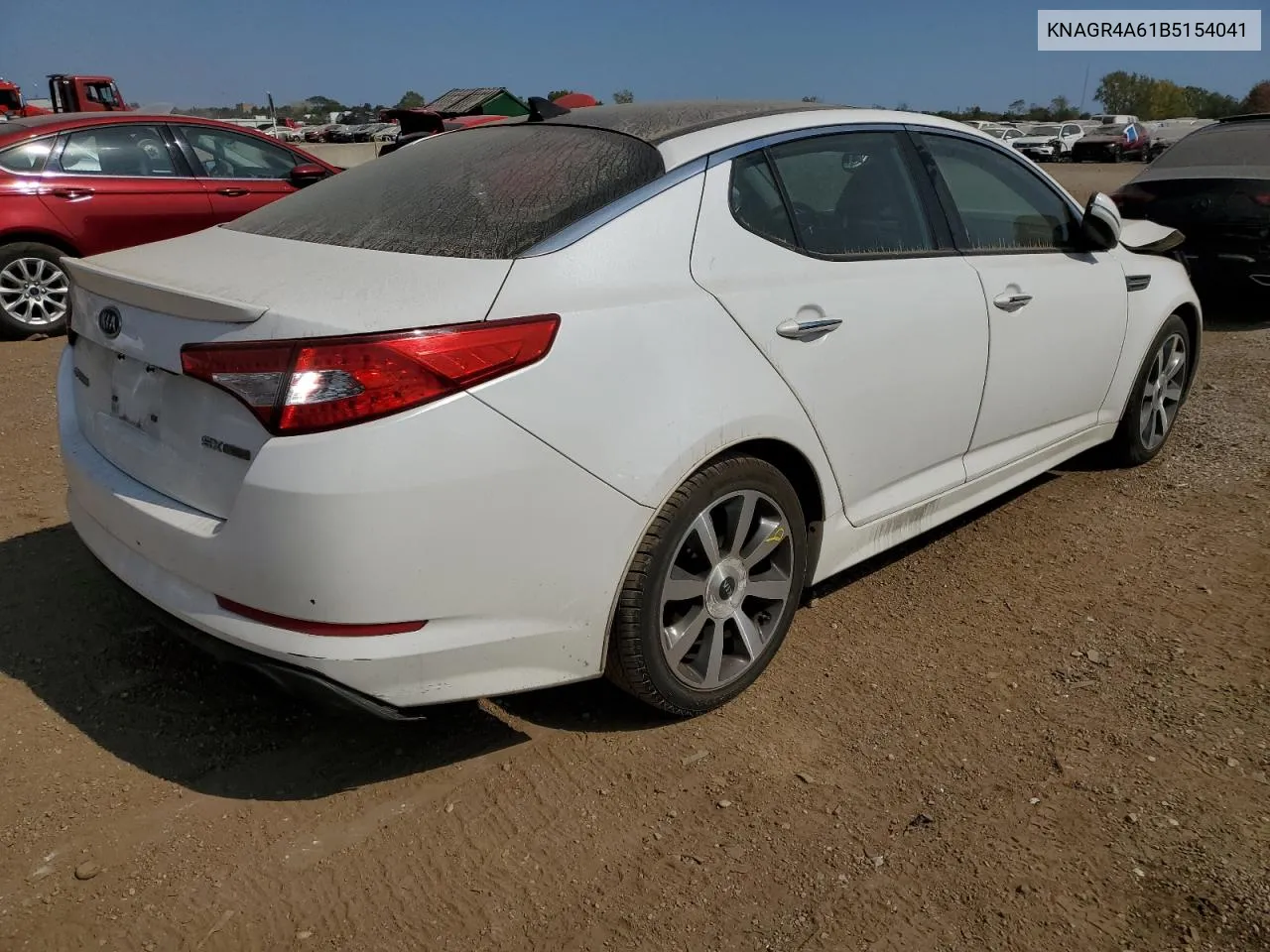 2011 Kia Optima Sx VIN: KNAGR4A61B5154041 Lot: 71886654