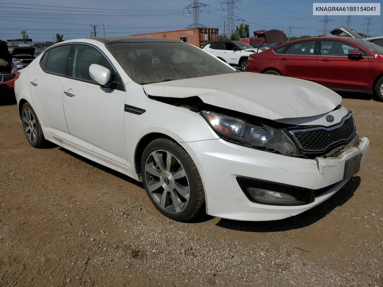 2011 Kia Optima Sx VIN: KNAGR4A61B5154041 Lot: 71886654