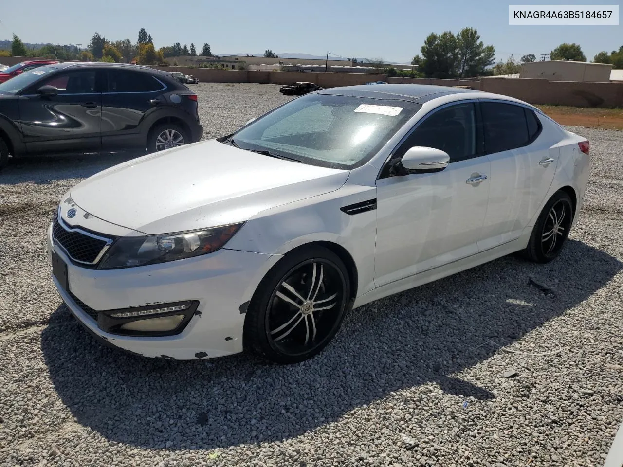 2011 Kia Optima Sx VIN: KNAGR4A63B5184657 Lot: 71887784