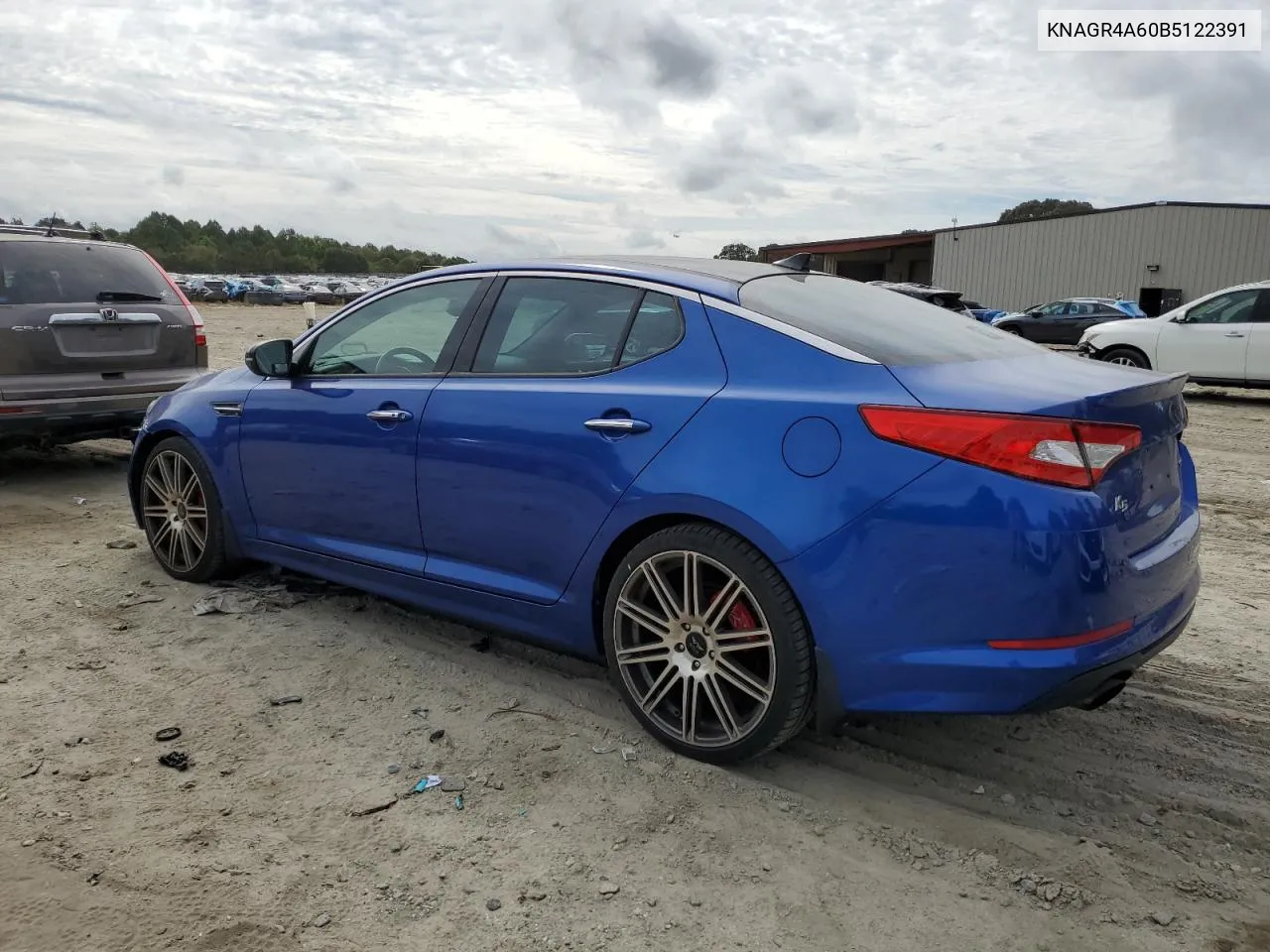 2011 Kia Optima Sx VIN: KNAGR4A60B5122391 Lot: 72545714