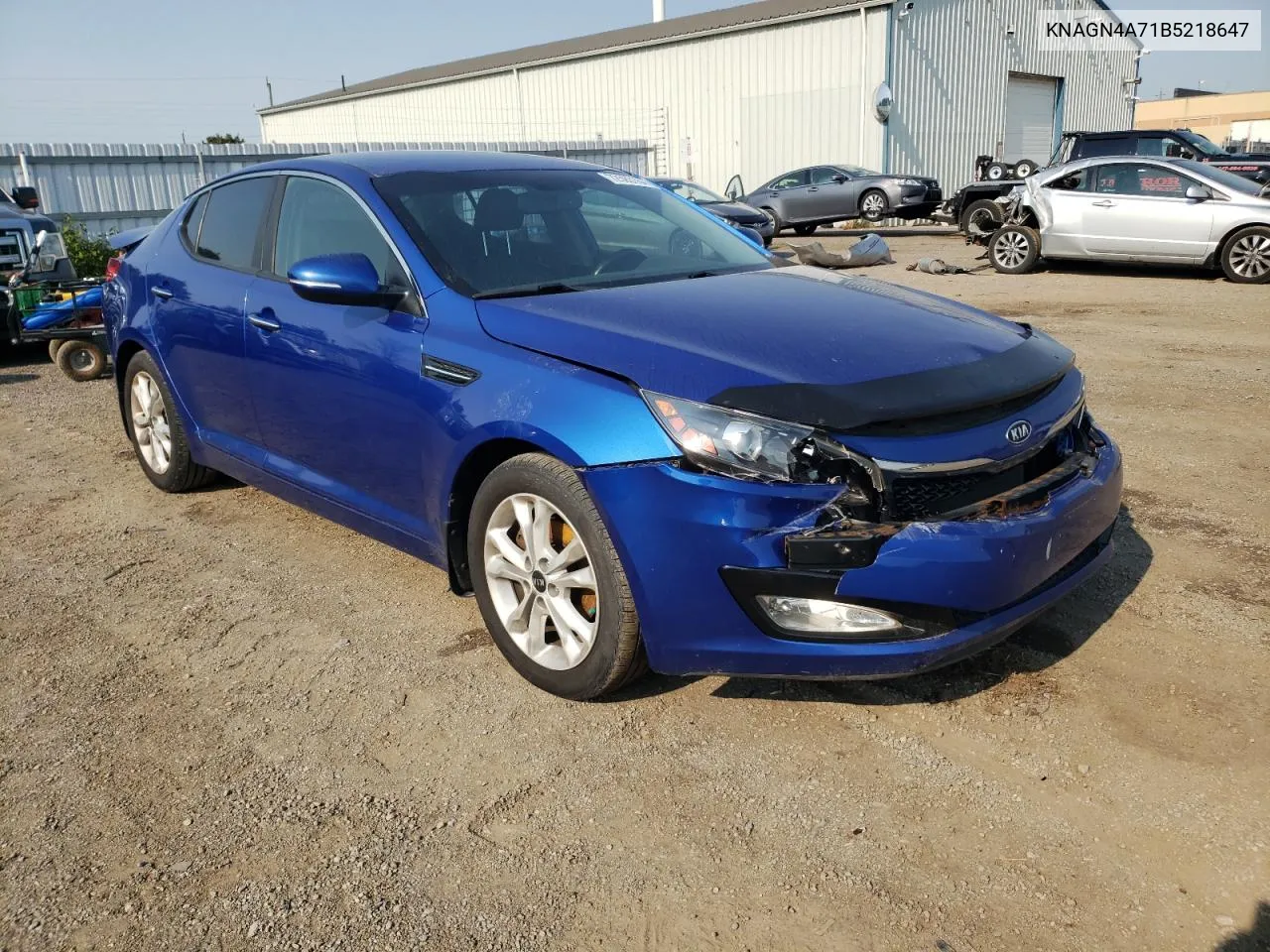 2011 Kia Optima Ex VIN: KNAGN4A71B5218647 Lot: 72593164