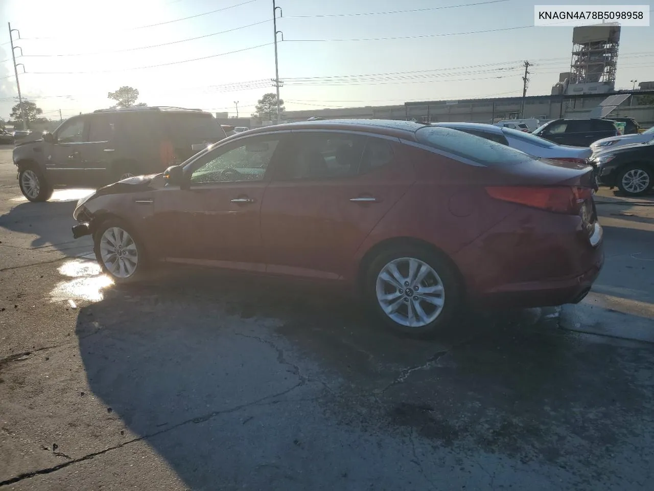 KNAGN4A78B5098958 2011 Kia Optima Ex