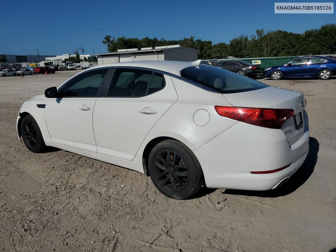 2011 Kia Optima Lx VIN: KNAGM4A70B5185126 Lot: 72695834