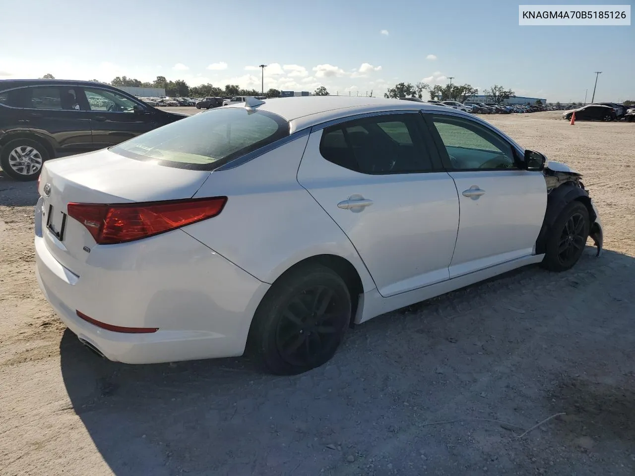 2011 Kia Optima Lx VIN: KNAGM4A70B5185126 Lot: 72695834