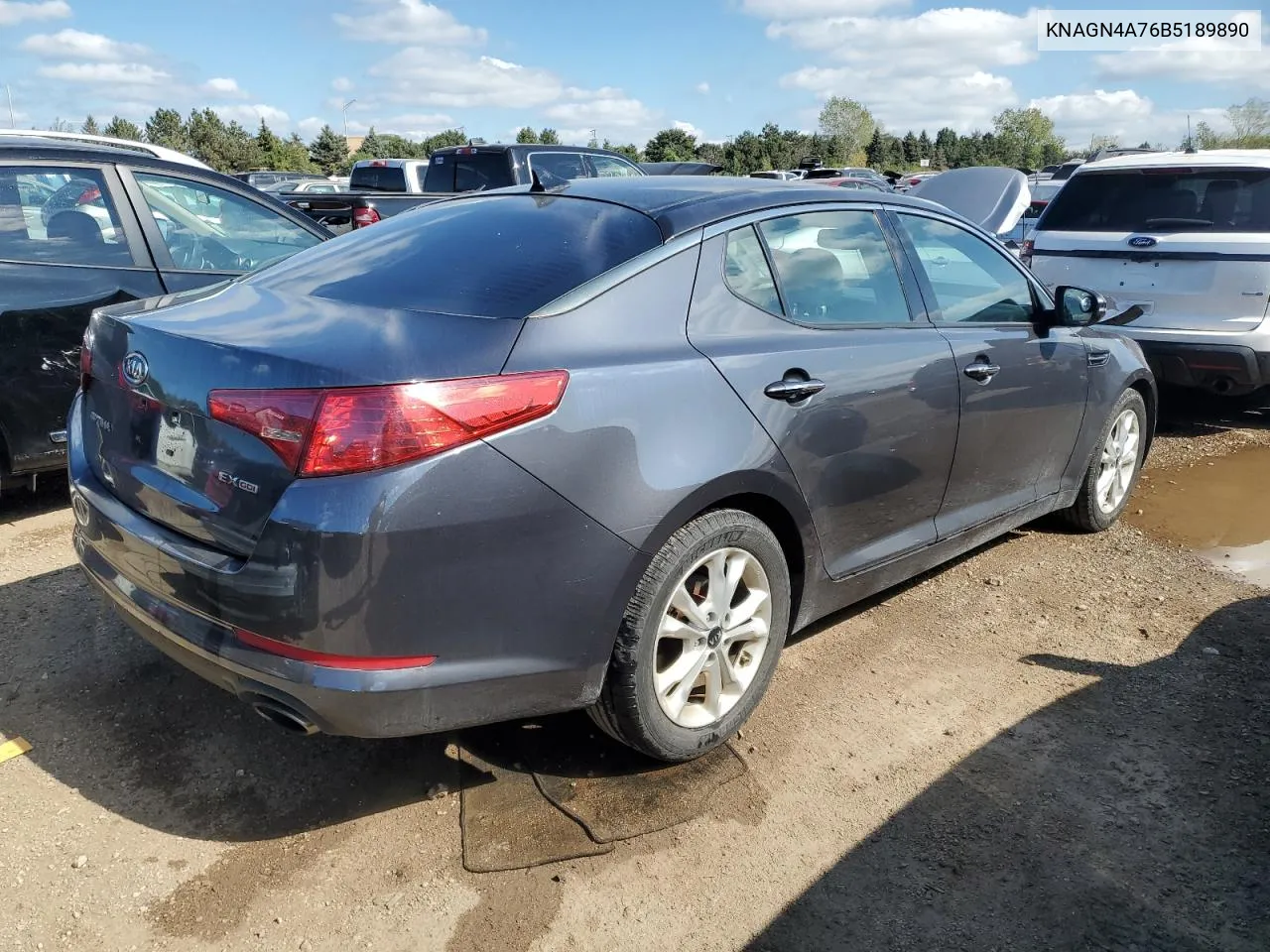 KNAGN4A76B5189890 2011 Kia Optima Ex