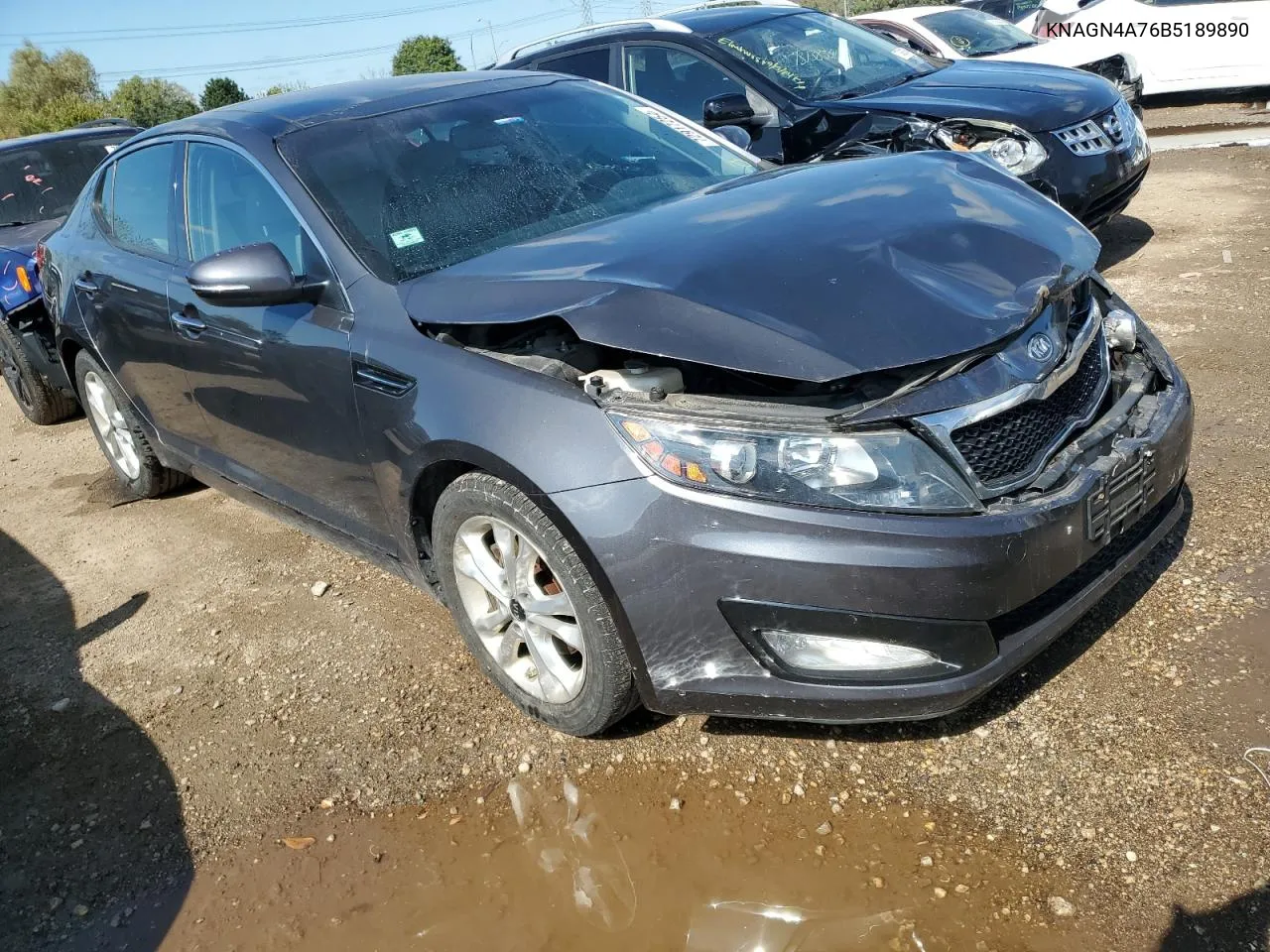 KNAGN4A76B5189890 2011 Kia Optima Ex