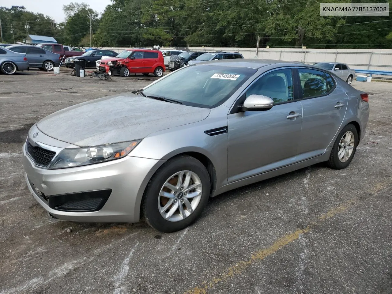 KNAGM4A77B5137008 2011 Kia Optima Lx