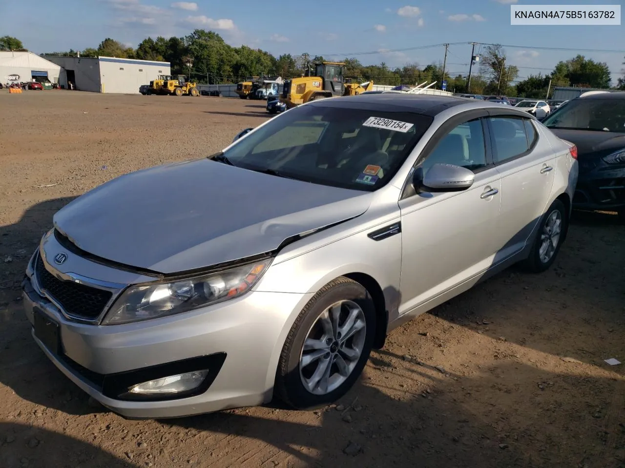 2011 Kia Optima Ex VIN: KNAGN4A75B5163782 Lot: 73290154