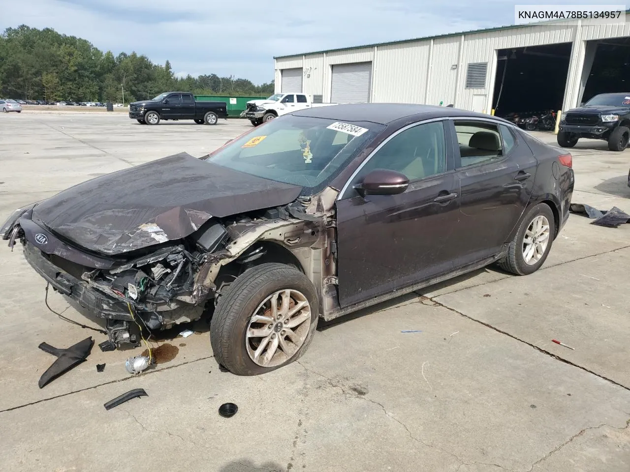 2011 Kia Optima Lx VIN: KNAGM4A78B5134957 Lot: 73587584